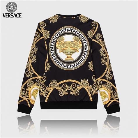 fake versace hoodie back|Versace hoodie price.